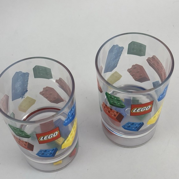 LEGO Iconic Tumbler Cups (2) - Rare & Retired 2013 Legos Inside - Picture 2 of 8
